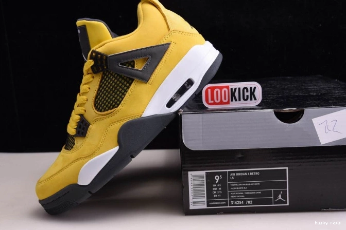 Cheap Husky Retro Lightning Jordan 4 Air CT8527-700 0817